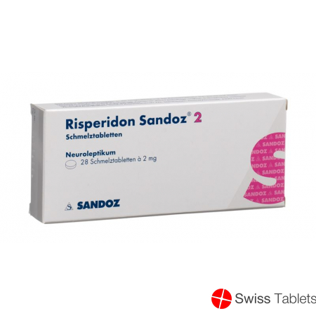 Risperidon Sandoz Schmelztabletten 2mg 28 Stück buy online