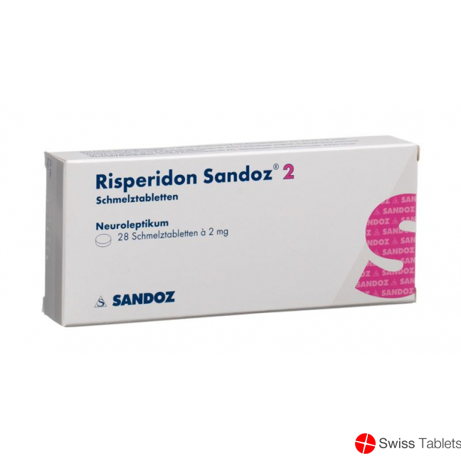 Risperidon Sandoz Schmelztabletten 2mg 28 Stück buy online