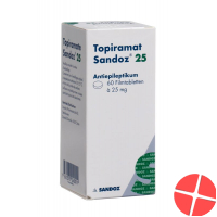 Topiramat Sandoz 25 mg 60 tablets