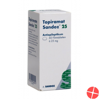 Topiramat Sandoz Filmtabletten 25mg 60 Stück