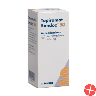 Topiramat Sandoz Filmtabletten 50mg 60 Stück