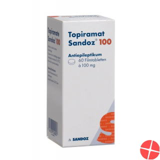 Topiramat Sandoz Filmtabletten 100mg 60 Stück