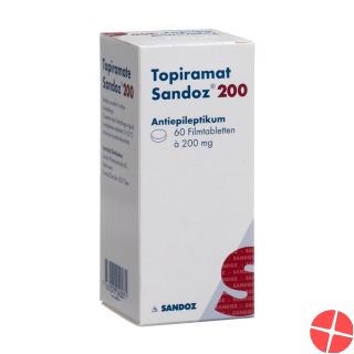 Topiramat Sandoz Filmtabletten 200mg 60 Stück