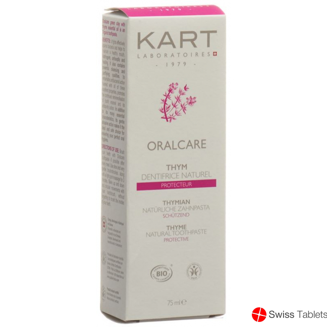 Kart Zahnpaste Lehm Oralcare Thymian 75ml buy online