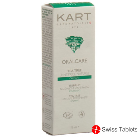 Kart Zahnpaste Lehm Oralcare Teebaum 75ml buy online