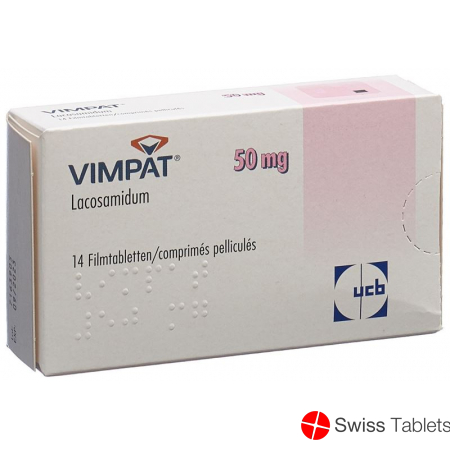 Vimpat Filmtabletten 50mg 14 Stück buy online
