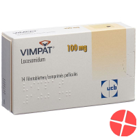 Vimpat Filmtabletten 100mg 14 Stück