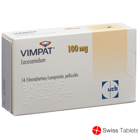 Vimpat Filmtabletten 100mg 14 Stück buy online