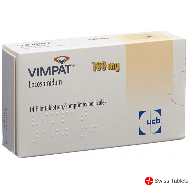 Vimpat Filmtabletten 100mg 14 Stück buy online