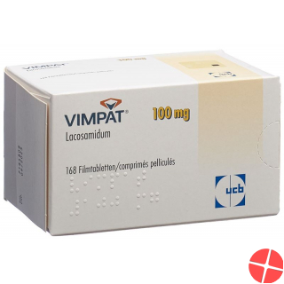 Vimpat Filmtabletten 100mg 168 Stück