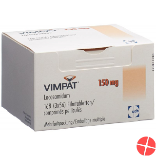 Vimpat Filmtabletten 150mg 3x 56 Stück