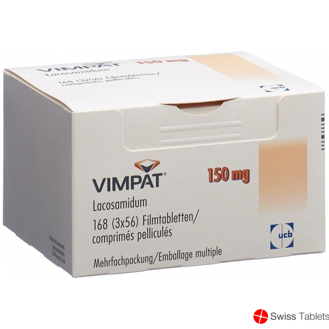 Vimpat Filmtabletten 150mg 3x 56 Stück buy online