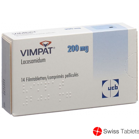Vimpat Filmtabletten 200mg 14 Stück buy online