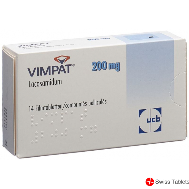 Vimpat Filmtabletten 200mg 14 Stück buy online