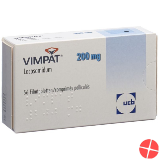 Vimpat Filmtabletten 200mg 56 Stück