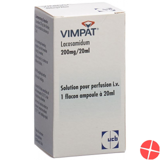 Vimpat Infusionskonzentrat 200mg/20ml i.v. Stechampullen 20ml