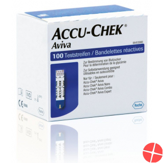 Accu Chek Aviva 100 Teststreifen