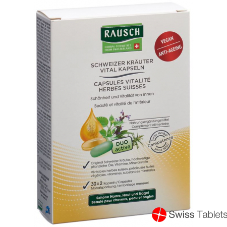 Rausch Kräuter Vital 60 Kapseln buy online