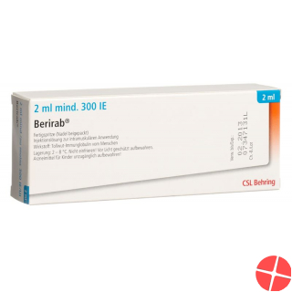 Berirab Injektionslösung 300 Ie/2ml Fertigspritze 2ml