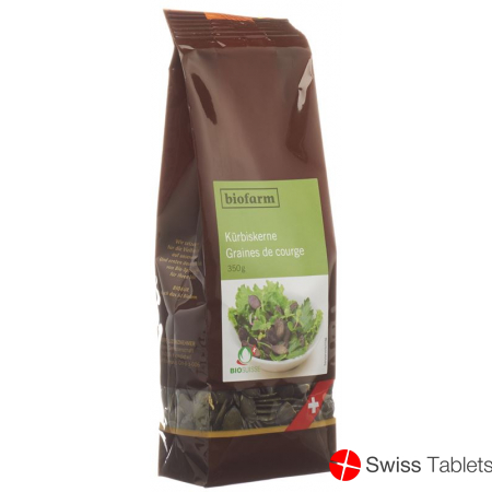 Biofarm Kürbiskerne Knospe Ch Beutel 350g buy online