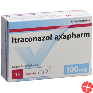 Itraconazol Axapharm Kapseln 100mg 15 Stück