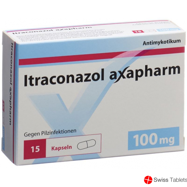 Itraconazol Axapharm Kapseln 100mg 15 Stück buy online Itraconazol Axapharm Kapseln 100mg 15 Stück buy online