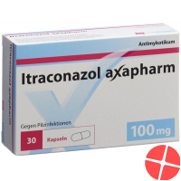 Itraconazol Axapharm Kapseln 100mg 30 Stück