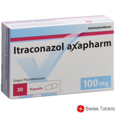Itraconazol Axapharm Kapseln 100mg 30 Stück buy online Itraconazol Axapharm Kapseln 100mg 30 Stück buy online
