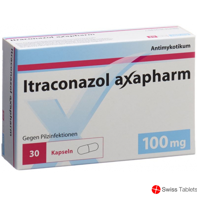 Itraconazol Axapharm Kapseln 100mg 30 Stück buy online Itraconazol Axapharm Kapseln 100mg 30 Stück buy online