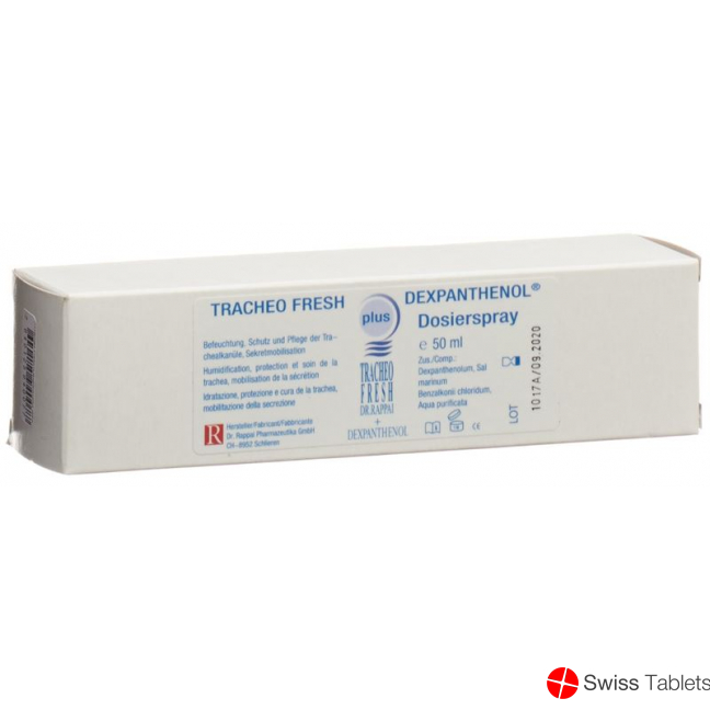 Tracheo Fresh + Dexpanthenol Spray 50ml buy online
