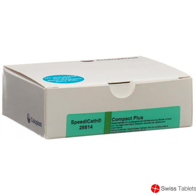 SpeediCath Compact Plus Nelaton Frau Einmalkatheter Grün 4.7/14mm 9cm lang 30 Stück buy online