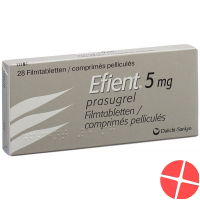 Efient Filmtabletten 5mg 28 Stück