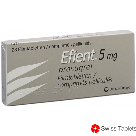 Efient Filmtabletten 5mg 28 Stück buy online