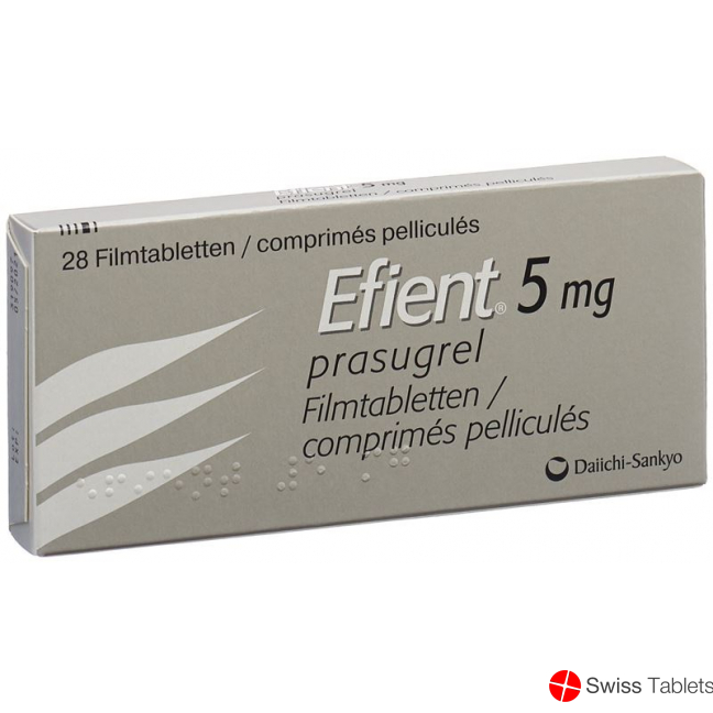 Efient Filmtabletten 5mg 28 Stück buy online