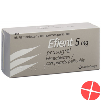 Efient Filmtabletten 5mg 98 Stück