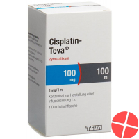 Cisplatin Teva 100mg/100ml Durchstechflasche 100ml