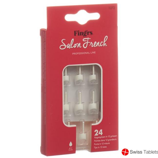 Fingrs Nagelspitzen Salon French 24 Stück buy online