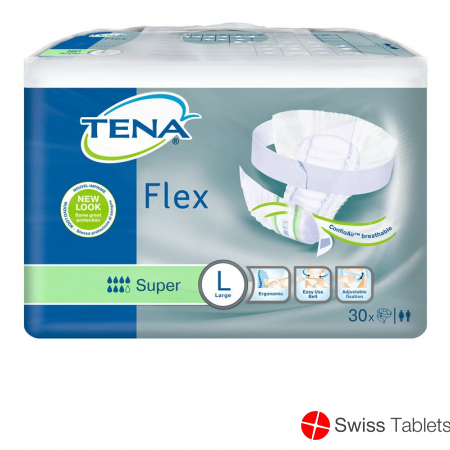 Tena Flex Super Vorlagen grösse L 30 Stück buy online