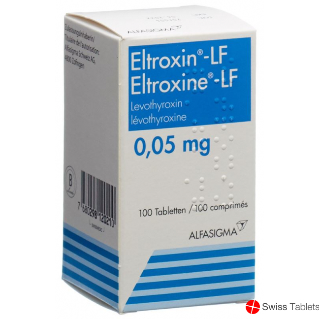 Eltroxin-lf Tabletten 0.05mg 100 Stück buy online