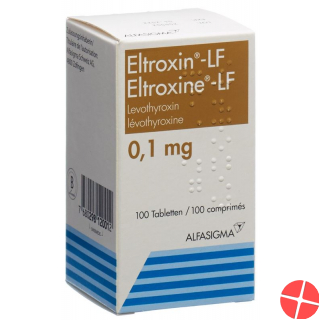 Eltroxin-lf Tabletten 0.1mg 100 Stück