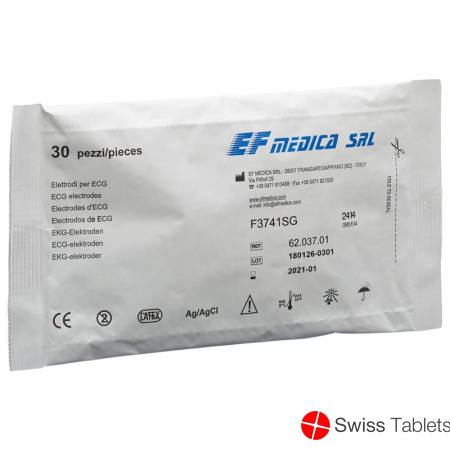 Ekg Elektroden 37x41mm Druckknopf 30 Stück buy online