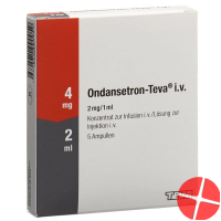 Ondansetron Teva Infusionskonzentrat 4mg/2ml 5 Ampullen 2ml