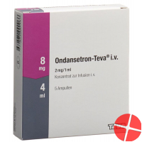Ondansetron Teva Infusionskonzentrat 8mg/4ml 5 Ampullen 4ml