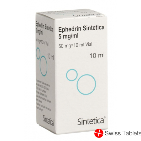 Ephedrin Sintetica 50mg/10ml Vial 10ml buy online