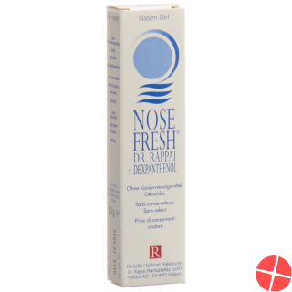 Dr. Rappai Nose Fresh mit Dexpanthenol Nasengel Geruchlos 10g