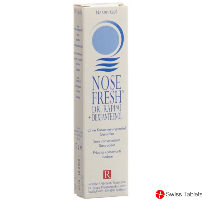 Dr. Rappai Nose Fresh mit Dexpanthenol Nasengel Geruchlos 10g buy online