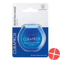 Curaprox DF 834 dental floss 50m waxed Mint Curaprox DF 834 dental floss 50m waxed Mint