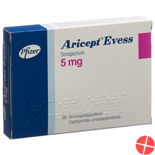 Aricept Evess Schmelztabletten 5mg 28 Stück