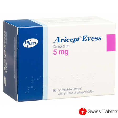 Aricept Evess Schmelztabletten 5mg 98 Stück buy online