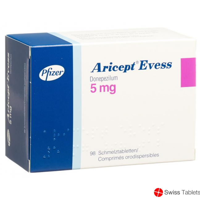 Aricept Evess Schmelztabletten 5mg 98 Stück buy online